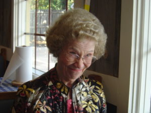 Mom in her later years--2007